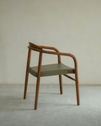 Halbmond-Ledersessel