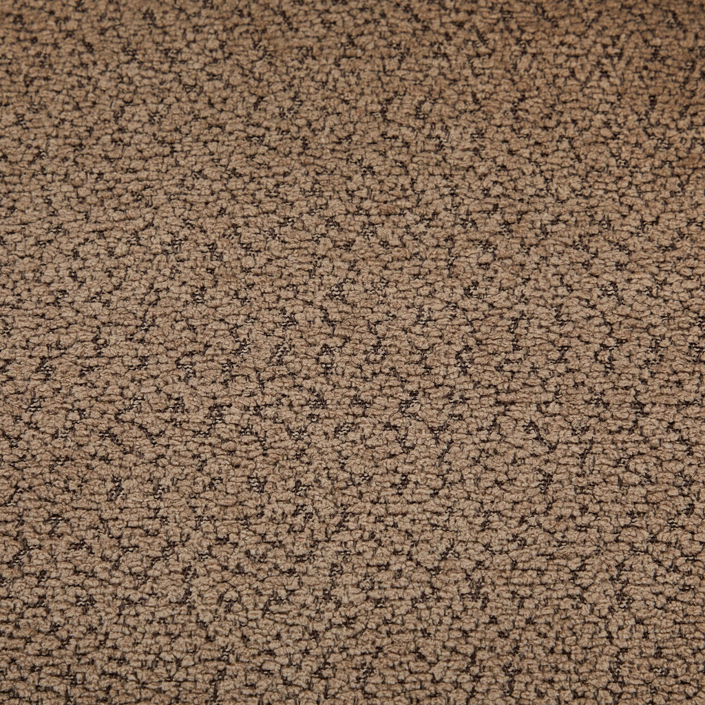 360°-Drehsessel, 38,2 cm breiter Bouclé-Akzentsessel mit Zierkissen, gepolsterter Sessel in Fassform mit geschwungenen Armlehnen