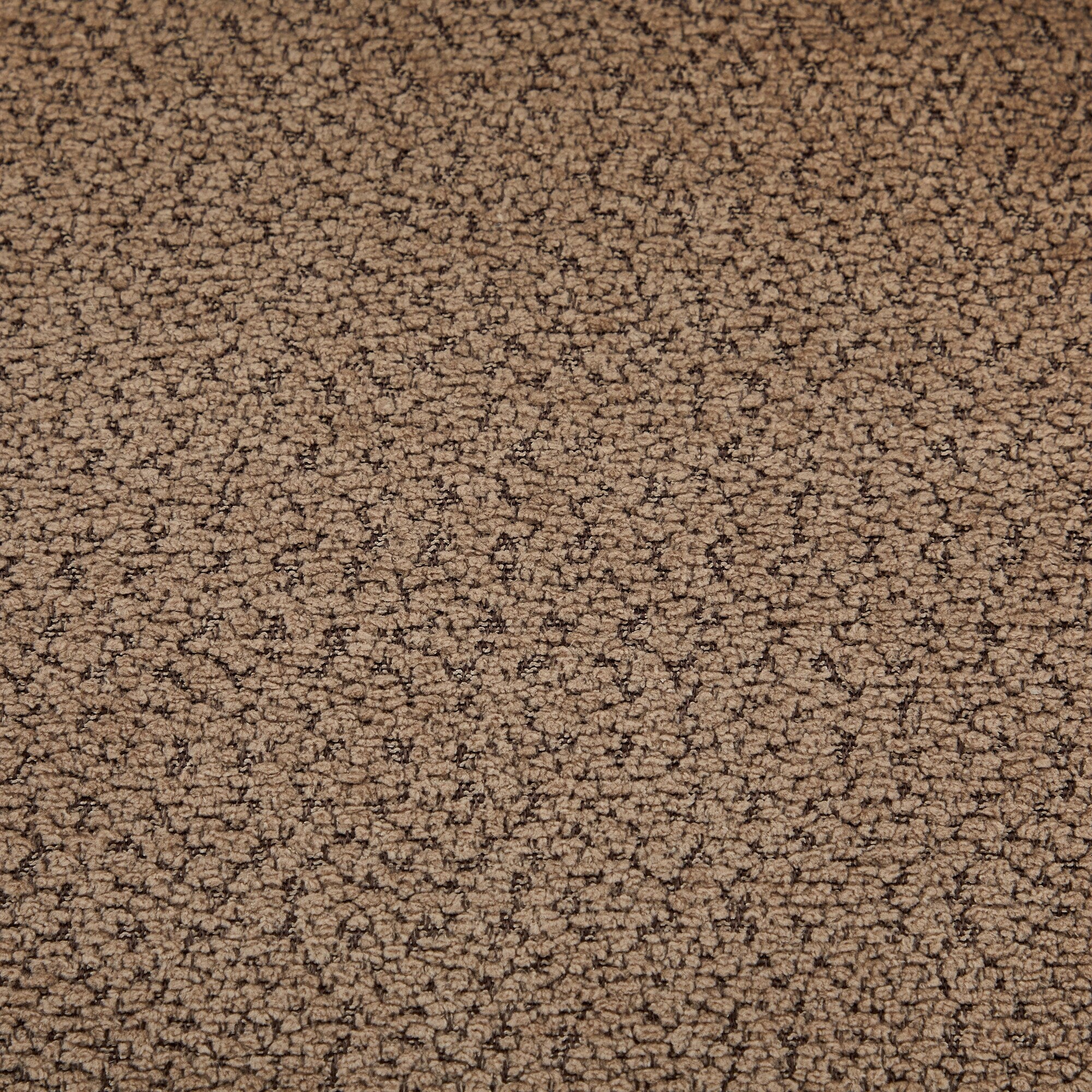 360°-Drehsessel, 38,2 cm breiter Bouclé-Akzentsessel mit Zierkissen, gepolsterter Sessel in Fassform mit geschwungenen Armlehnen