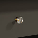 39,4 Zoll breites Schminktisch-Set mit Hocker und Spiegel