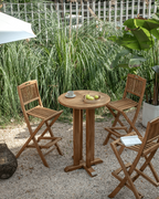Outdoor-Bar-Stuhl- und Tischset