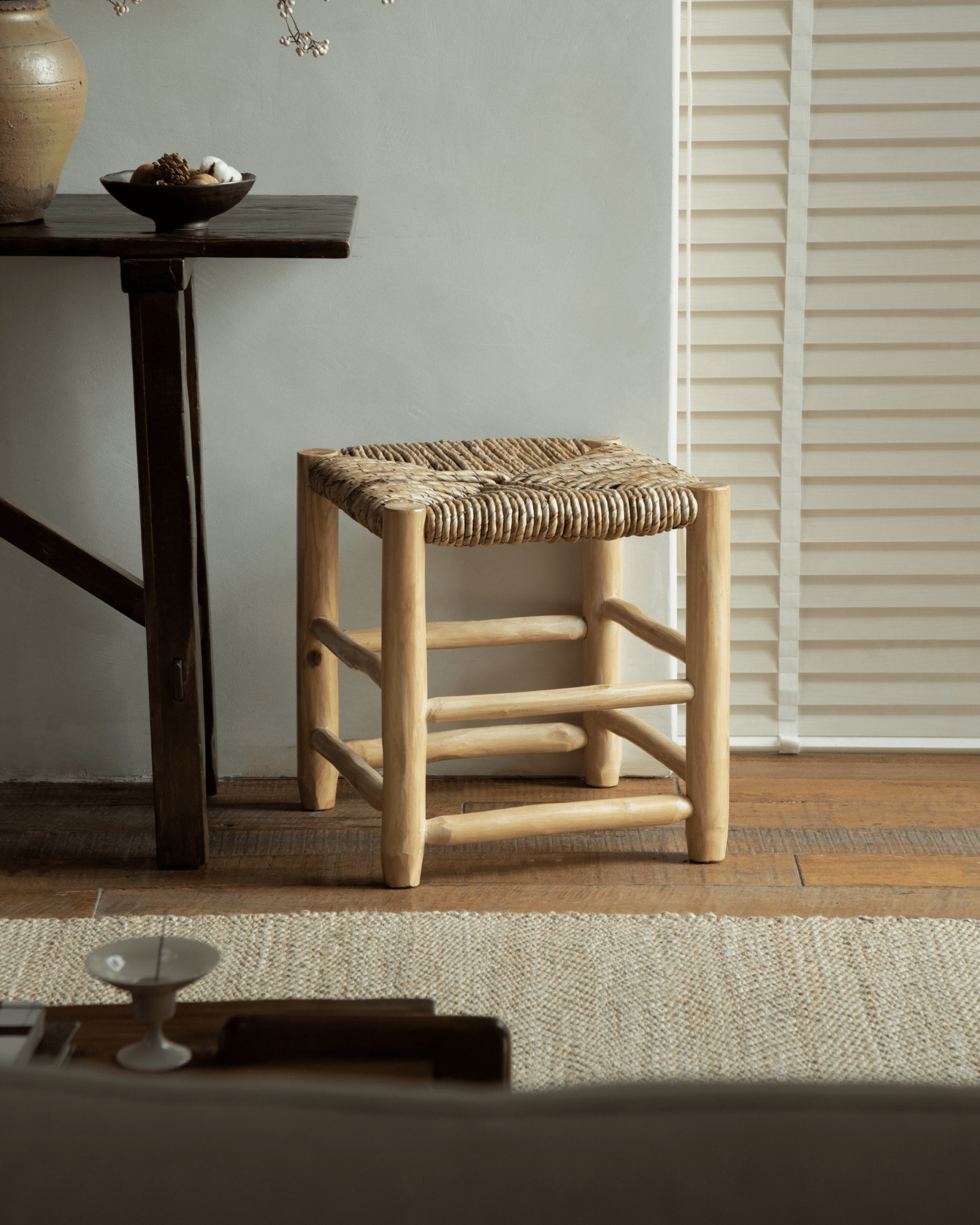Isla Handwoven Stool