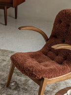 Arc Shearling Lounge Chair