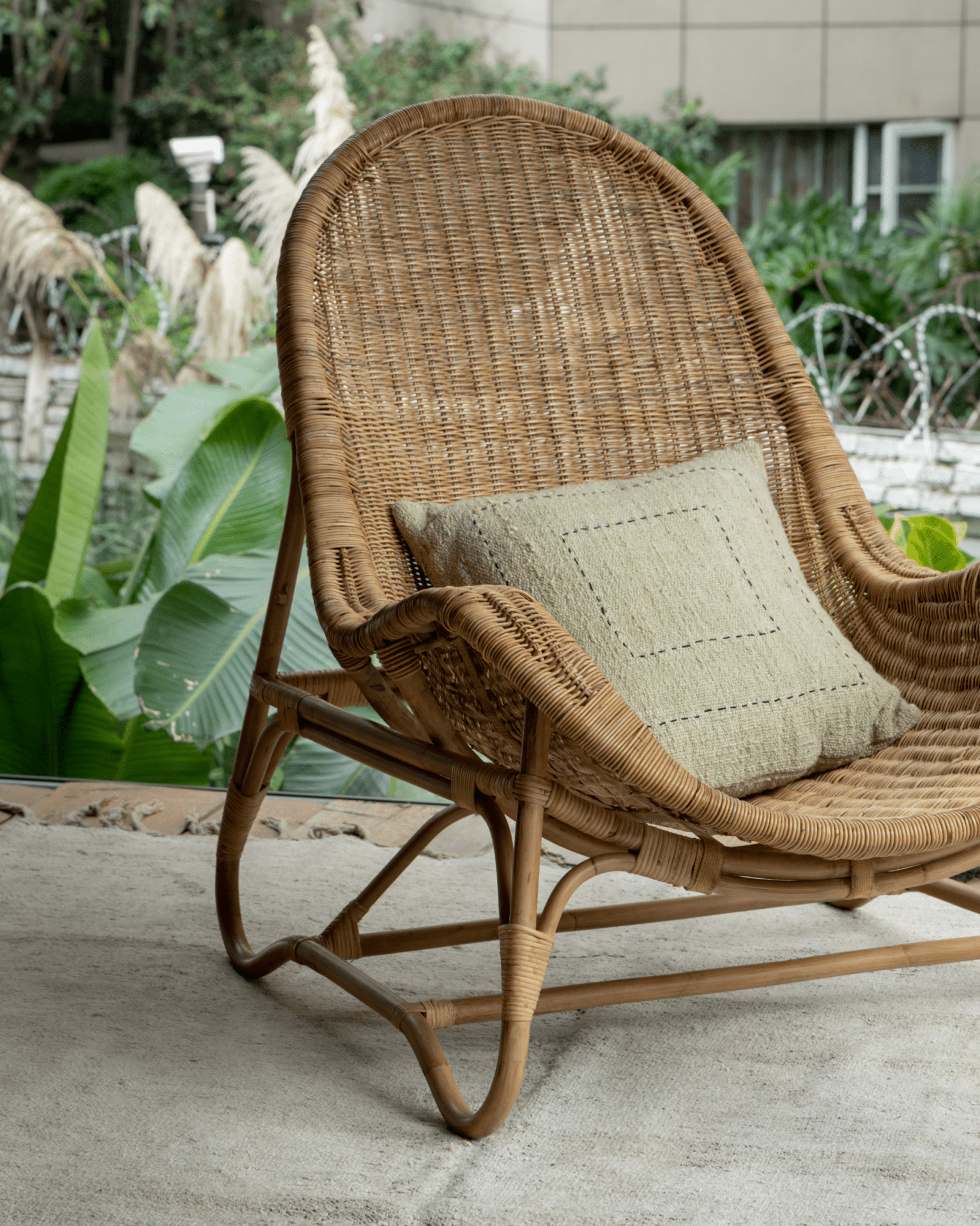 Buffier Rattan Lounge Chair
