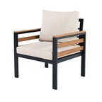 4-teiliges Gartenmöbel-Sofaset