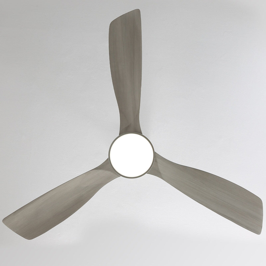 48- und 52-Zoll-LED-Deckenventilator mit integrierter Beleuchtung und Fernbedienung, reversibler Gleichstrommotor