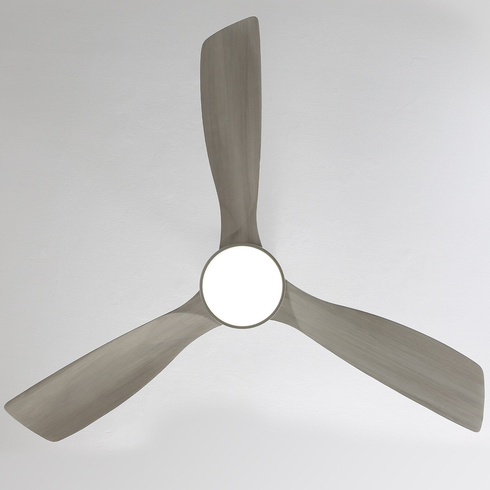 48- und 52-Zoll-LED-Deckenventilator mit integrierter Beleuchtung und Fernbedienung, reversibler Gleichstrommotor