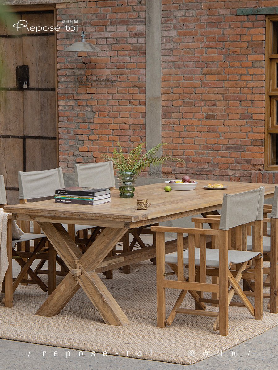 Klappbarer Regiestuhl