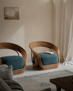 Undina Rattan-Loungesessel