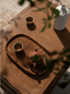 Abbey Teak Serving Tray 2PC