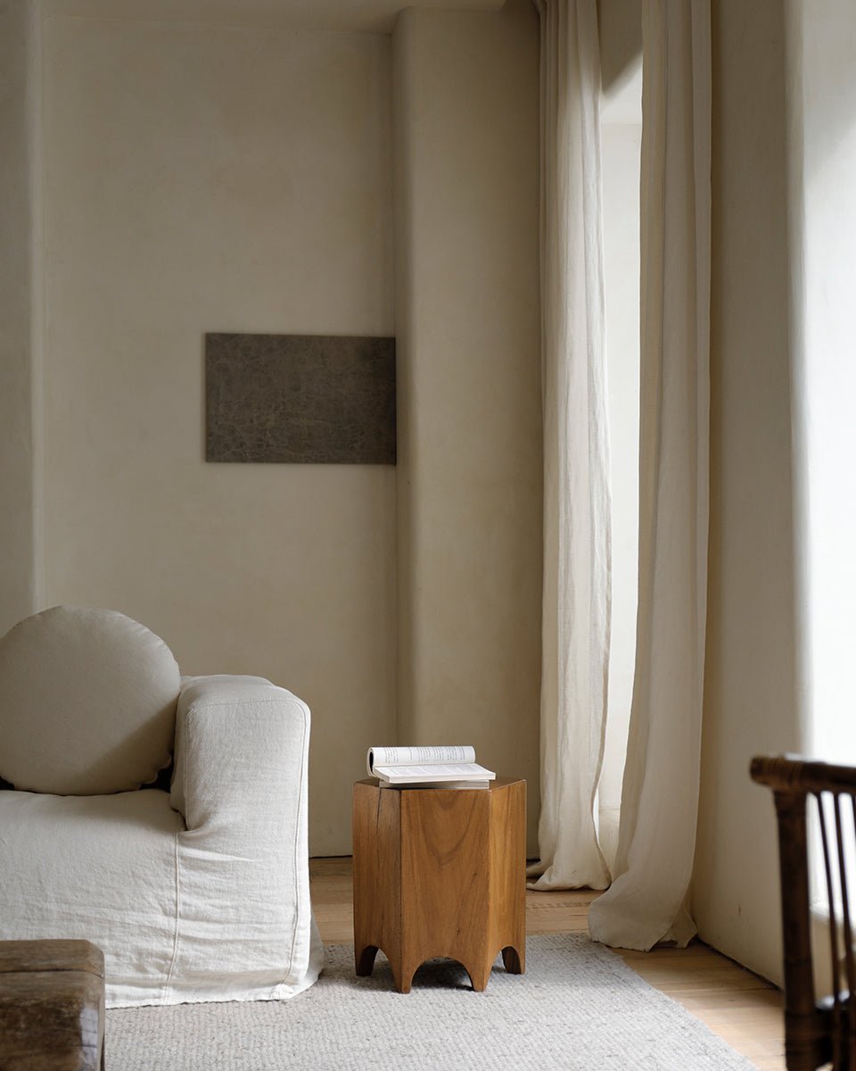 Sechseckiger Beistelltisch