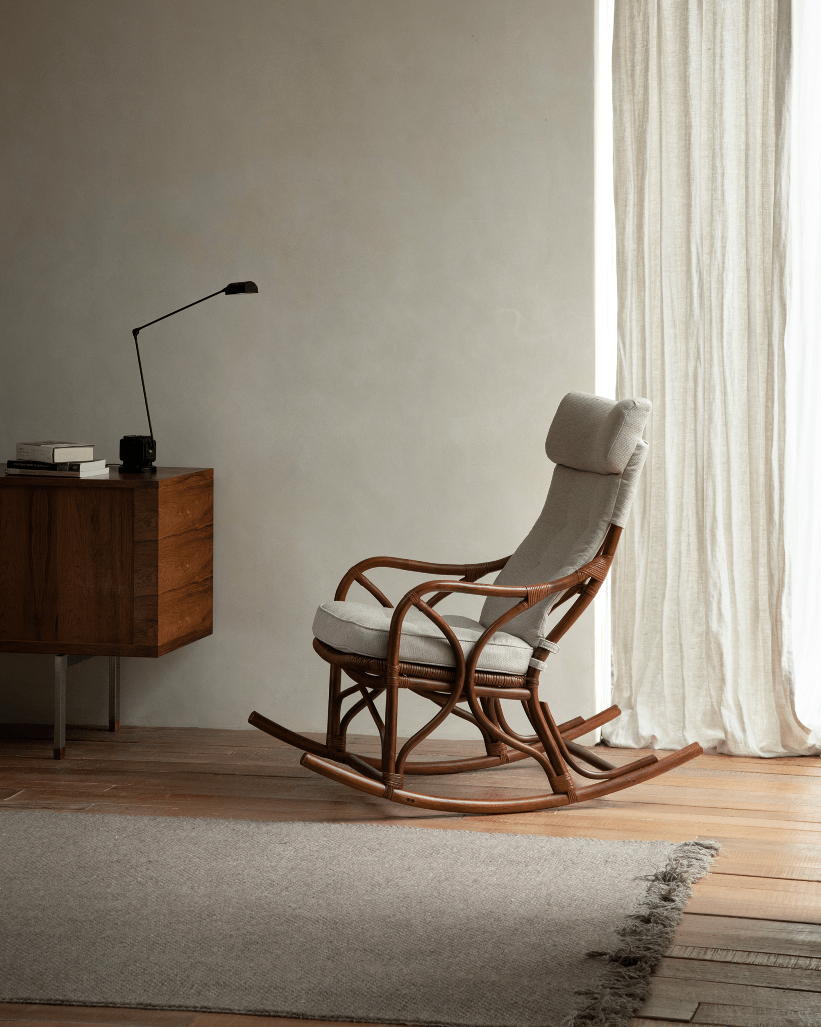 Aku Rattan Rocking Chair