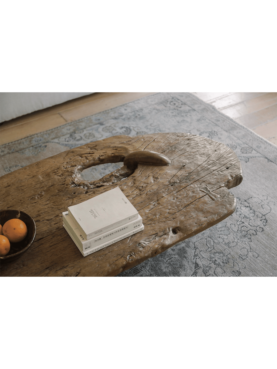 Rustikaler Couchtisch aus Treibholz