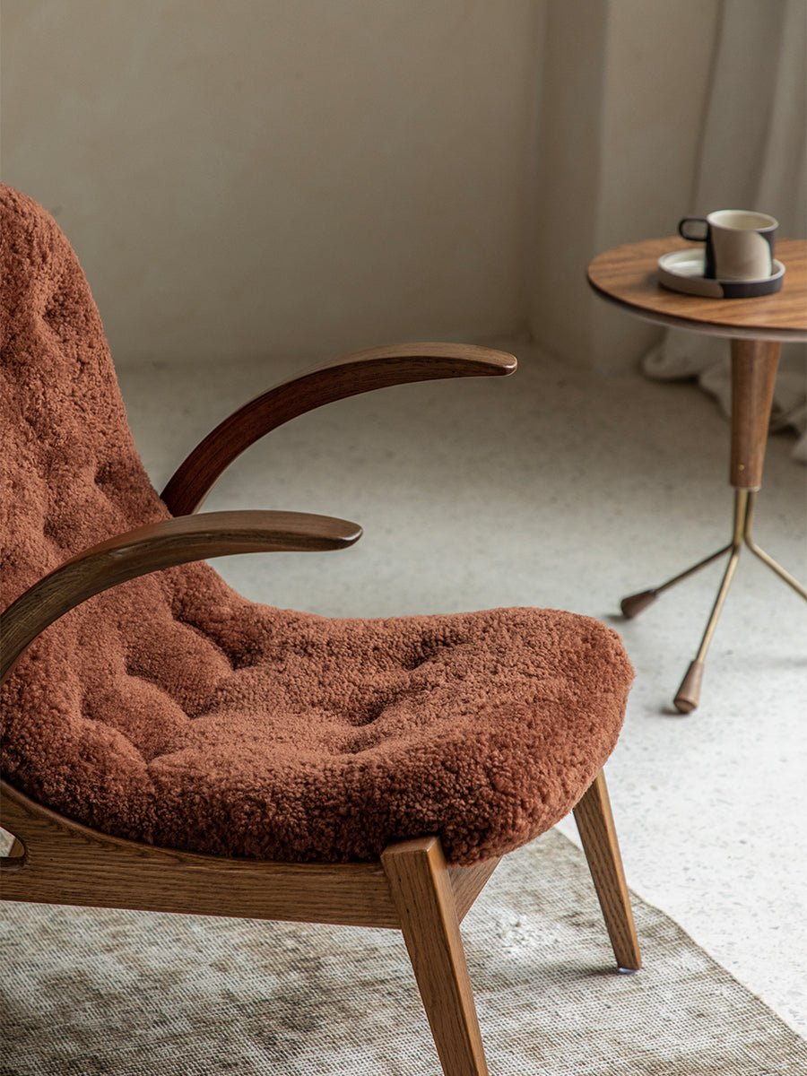 Arc Shearling Lounge Chair