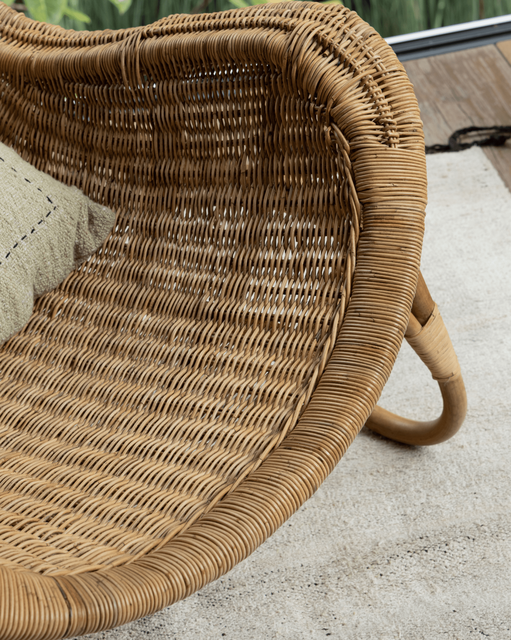 Buffier Rattan Lounge Chair