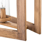 5-flammige, lineare Kücheninsel-Pendelleuchte im Mid-Century-Modern-Industriestil mit rechteckigem Glasrand im Vintage-Stil