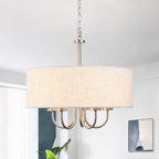 Moderne, 5-flammige Deckenleuchte zur halben Deckenmontage für Esszimmer, Schlafzimmer und Wohnzimmer - Nicht verfügbar