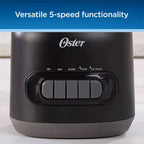 5-Gang-Standmixer mit 6 Tassen Fassungsvermögen, 700 Watt und Kunststoffbehälter – 6 Tassen