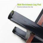 5-stöckiges Bücherregal im Vintage-Industriestil