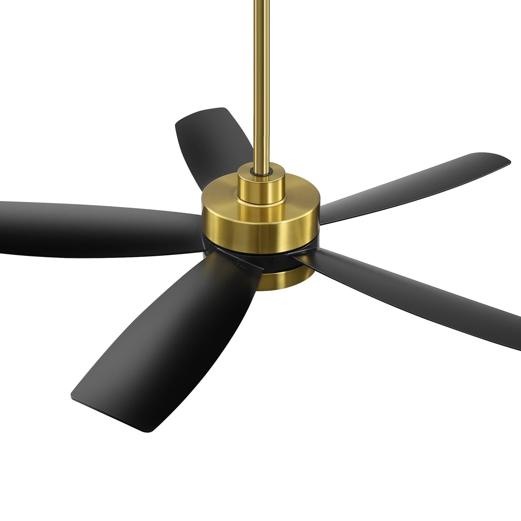 Breezary 65/52/42 5-Blatt-LED-Deckenventilator mit Beleuchtung und Fernbedienung