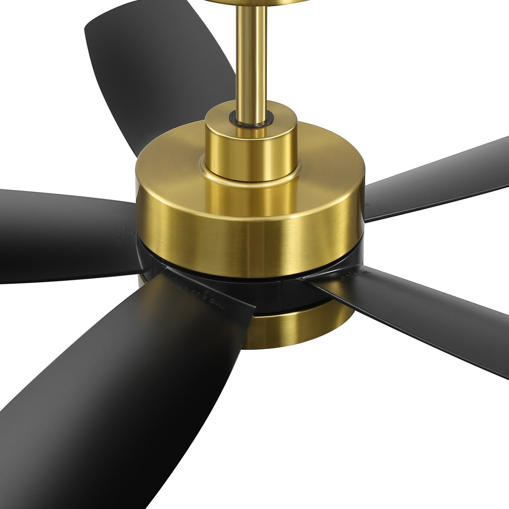 Breezary 65/52/42 5-Blatt-LED-Deckenventilator mit Beleuchtung und Fernbedienung