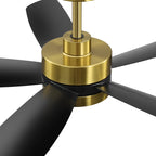 Breezary 65/52/42 5-Blatt-LED-Deckenventilator mit Beleuchtung und Fernbedienung