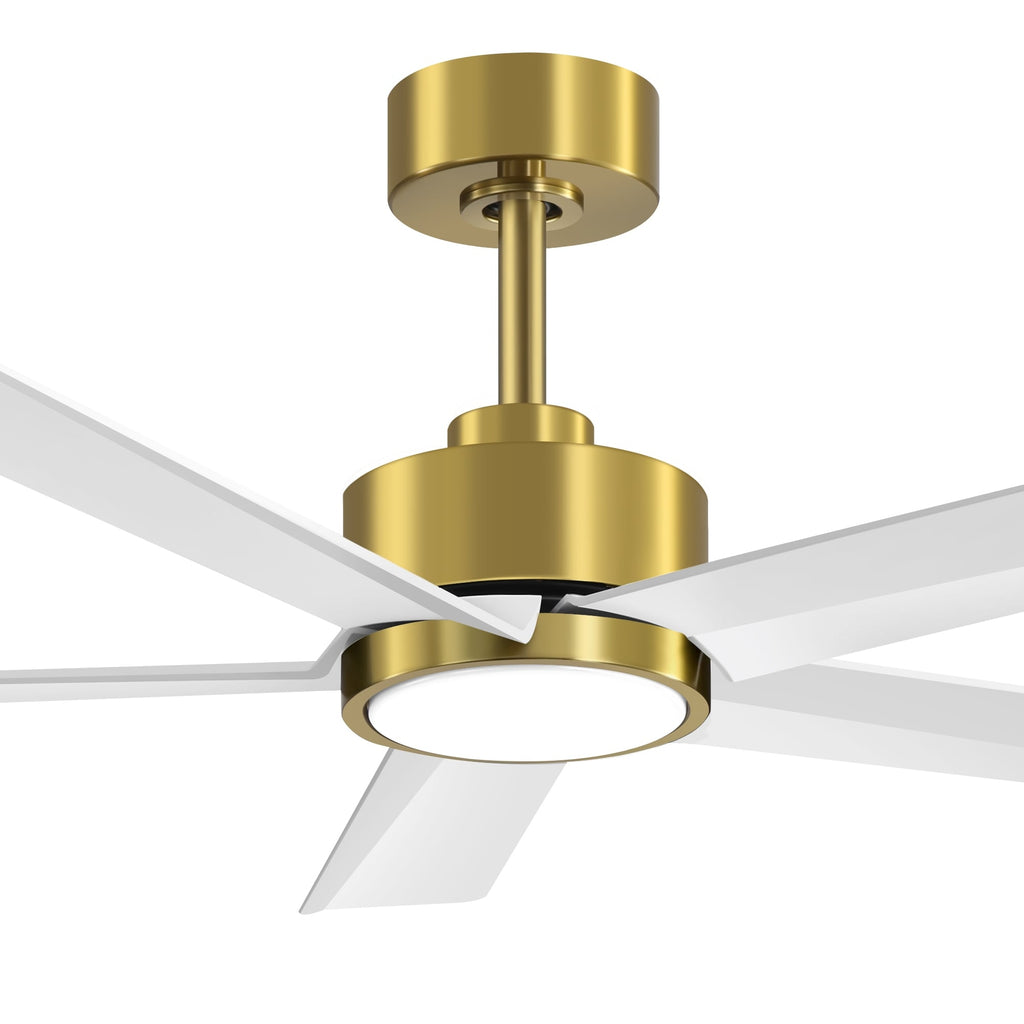 Breezary 65/52/42 5-Blatt-LED-Deckenventilator mit Beleuchtung und Fernbedienung