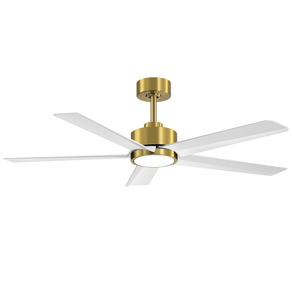 Breezary 65/52/42 5-Blatt-LED-Deckenventilator mit Beleuchtung und Fernbedienung