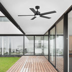 Breezary 65/52/42 5-Blatt-LED-Deckenventilator mit Beleuchtung und Fernbedienung