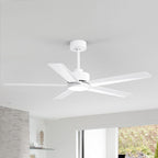 Breezary 65/52/42 5-Blatt-LED-Deckenventilator mit Beleuchtung und Fernbedienung