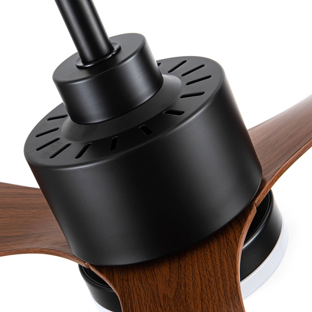 52-Zoll-LED-Deckenventilator mit Beleuchtung und Fernbedienung (3 Flügel)