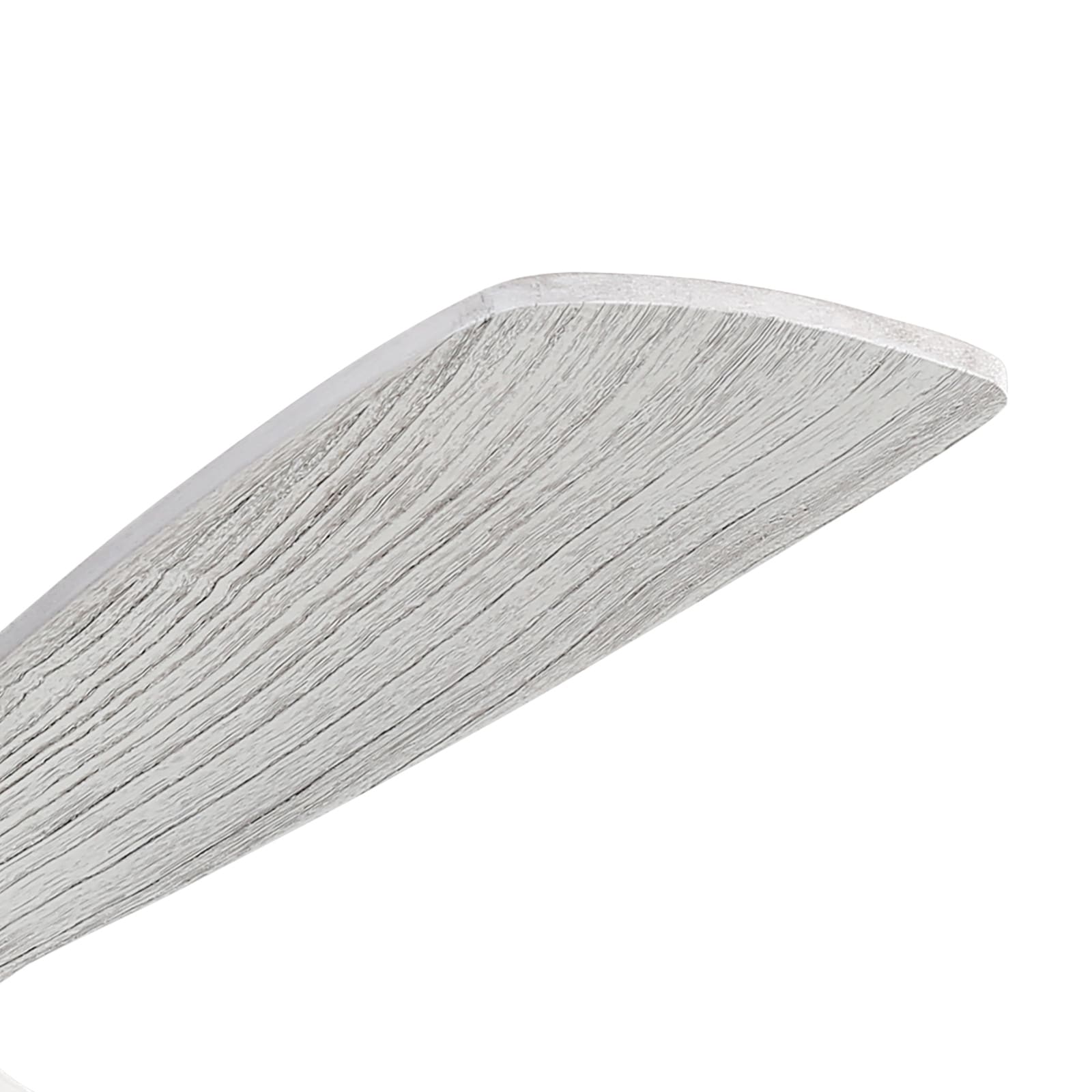 Moderner 52-Zoll-Deckenventilator aus Massivholz/ABS mit Fernbedienung (ohne Beleuchtung), 6 Windgeschwindigkeiten und umkehrbarer Luftstromrichtung