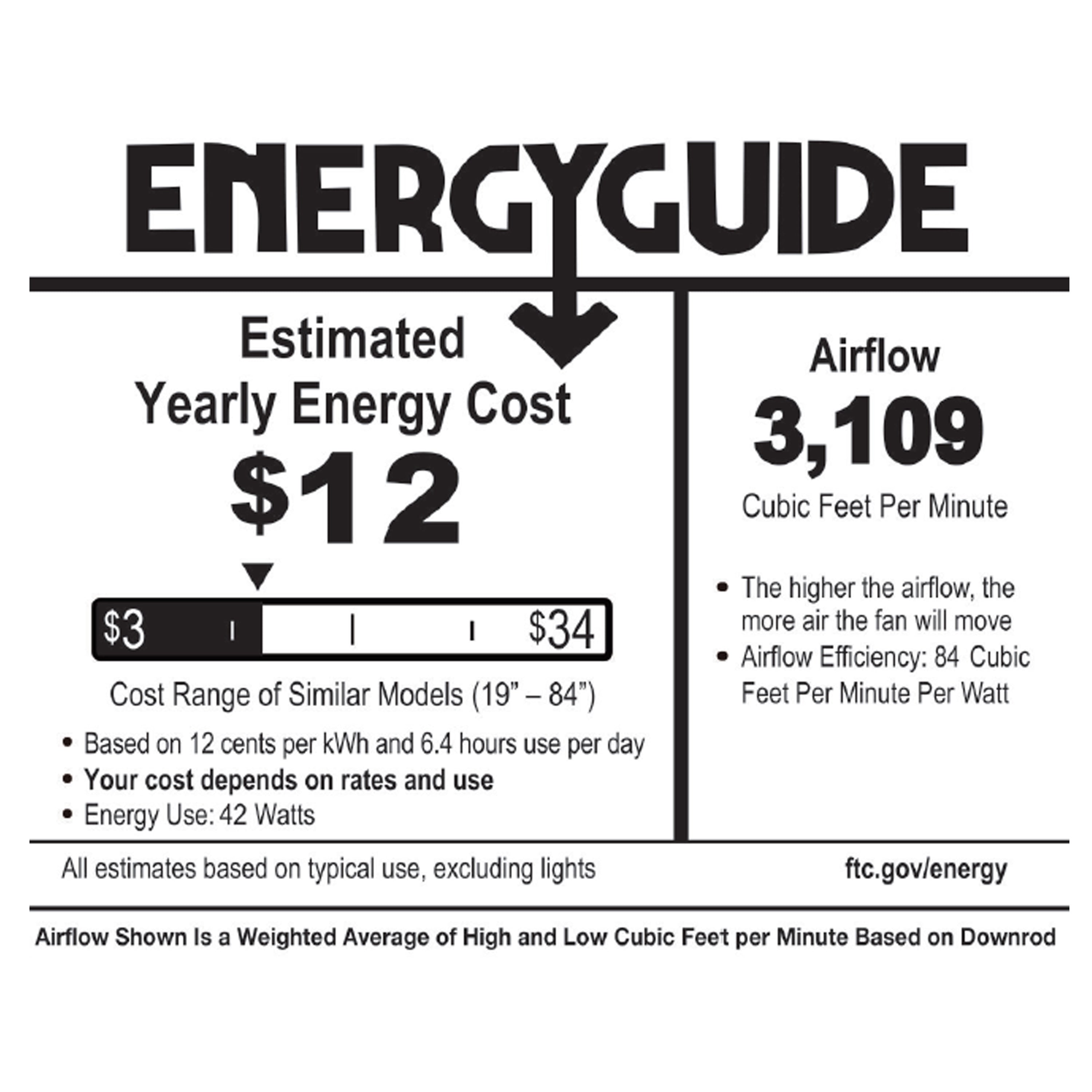52 Carbon Loft Deckenventilator aus gebürstetem Metall im Landhausstil mit LED-Beleuchtung