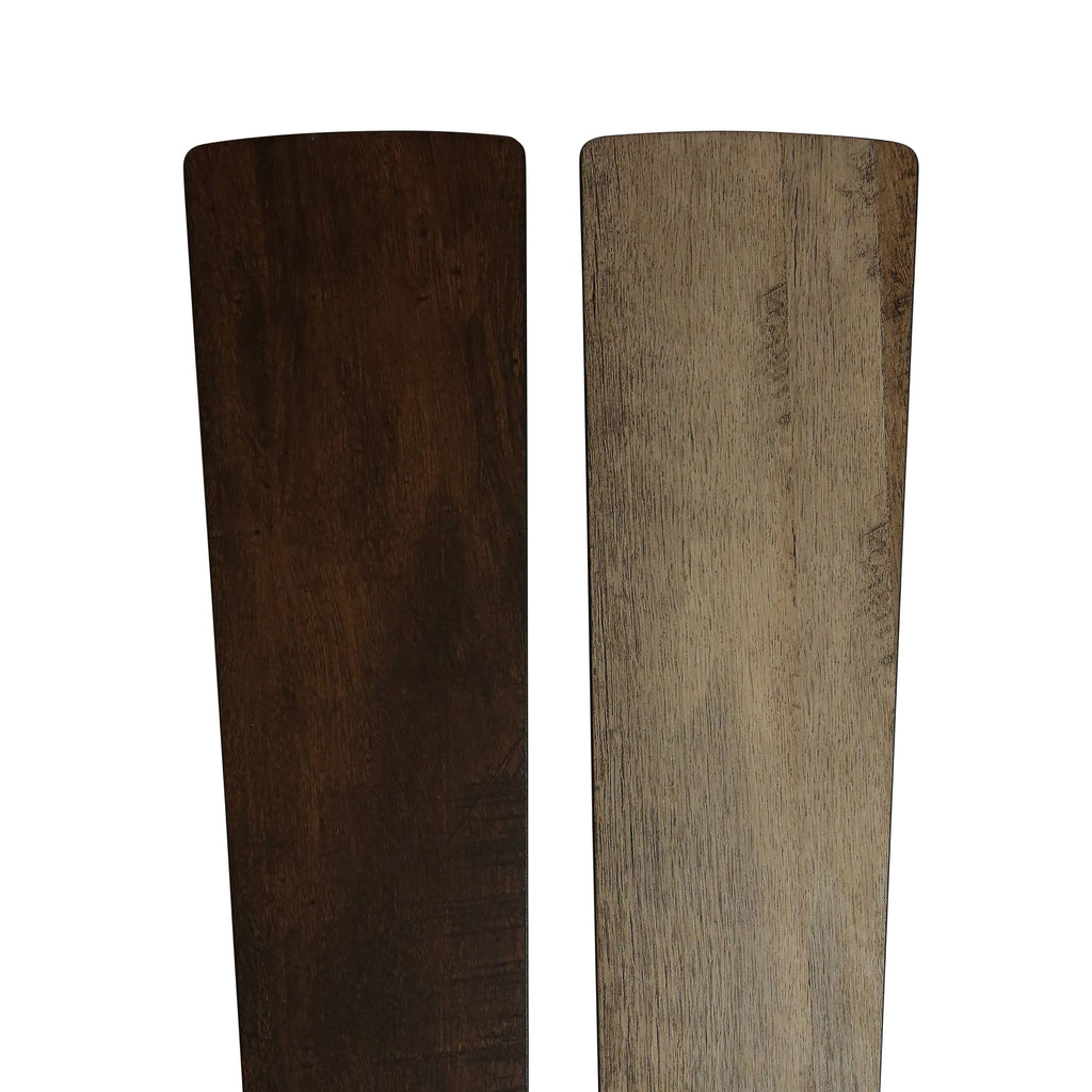 52 Carbon Loft Deckenventilator aus gebürstetem Metall im Landhausstil mit LED-Beleuchtung