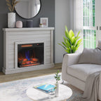 52-Zoll-Wandverkleidung mit 3D-Kamineinsatz