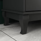 55,1 cm breite Doppel-Schlafzimmerkommode mit Schubladen