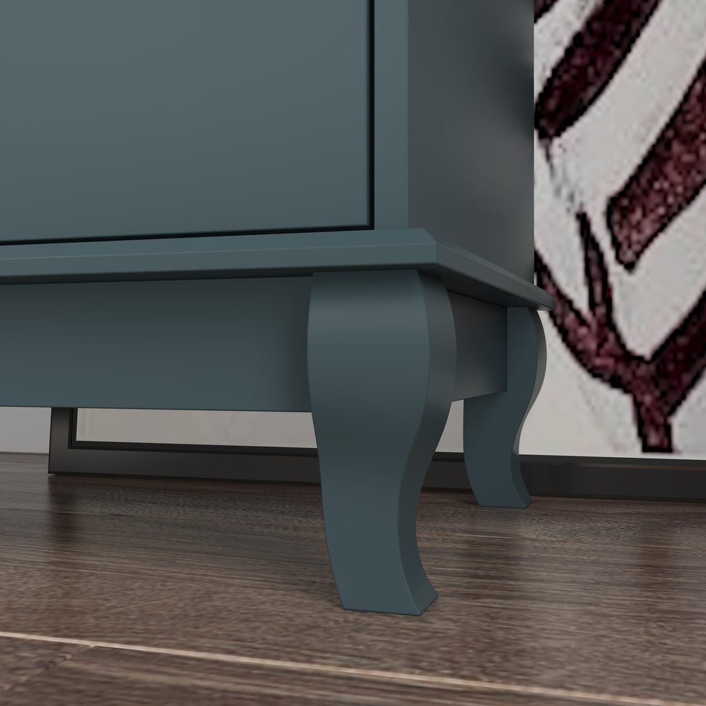 55,1 cm breite Doppel-Schlafzimmerkommode mit Schubladen