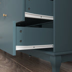 55,1 cm breite Doppel-Schlafzimmerkommode mit Schubladen