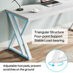 55 Schwerlast-Computertisch, Bürotisch