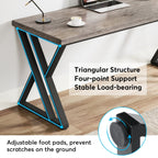 55 Schwerlast-Computertisch, Bürotisch