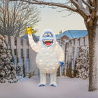 56 Rudolph 3D LED-Gartenfigur mit Stern