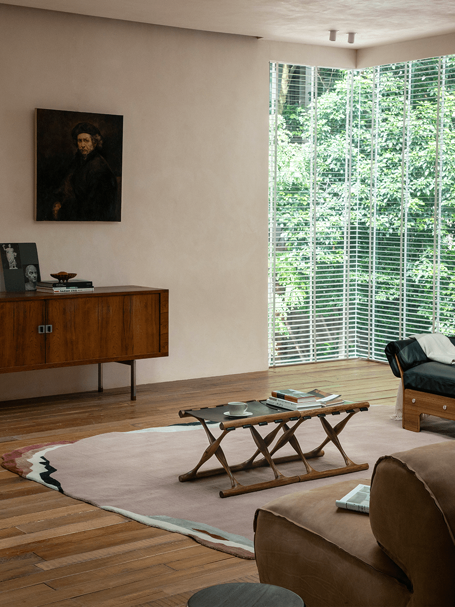 Maverick Lederhocker