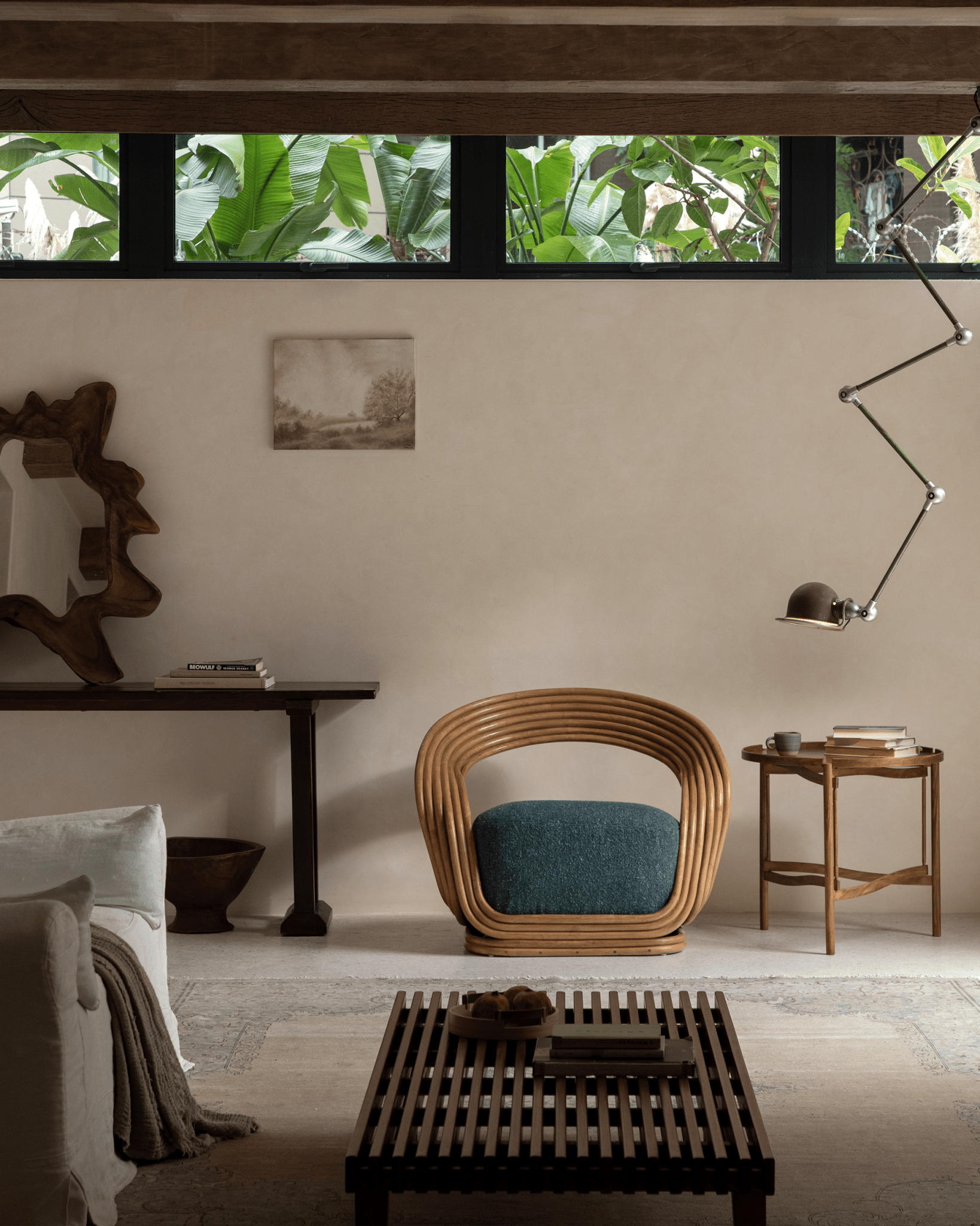 Undina Rattan-Loungesessel