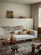 Modulares Sofa aus Tatami-Leinen