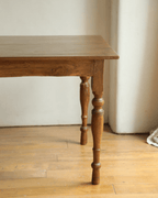 Indonesische Vintage-Teakholztische