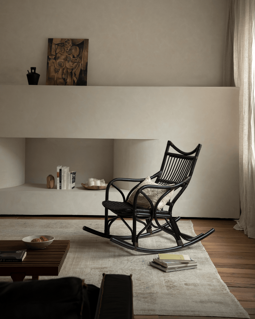Aku Rattan Rocking Chair