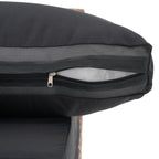 6-Personen-Gartensitzgruppe mit Kissen