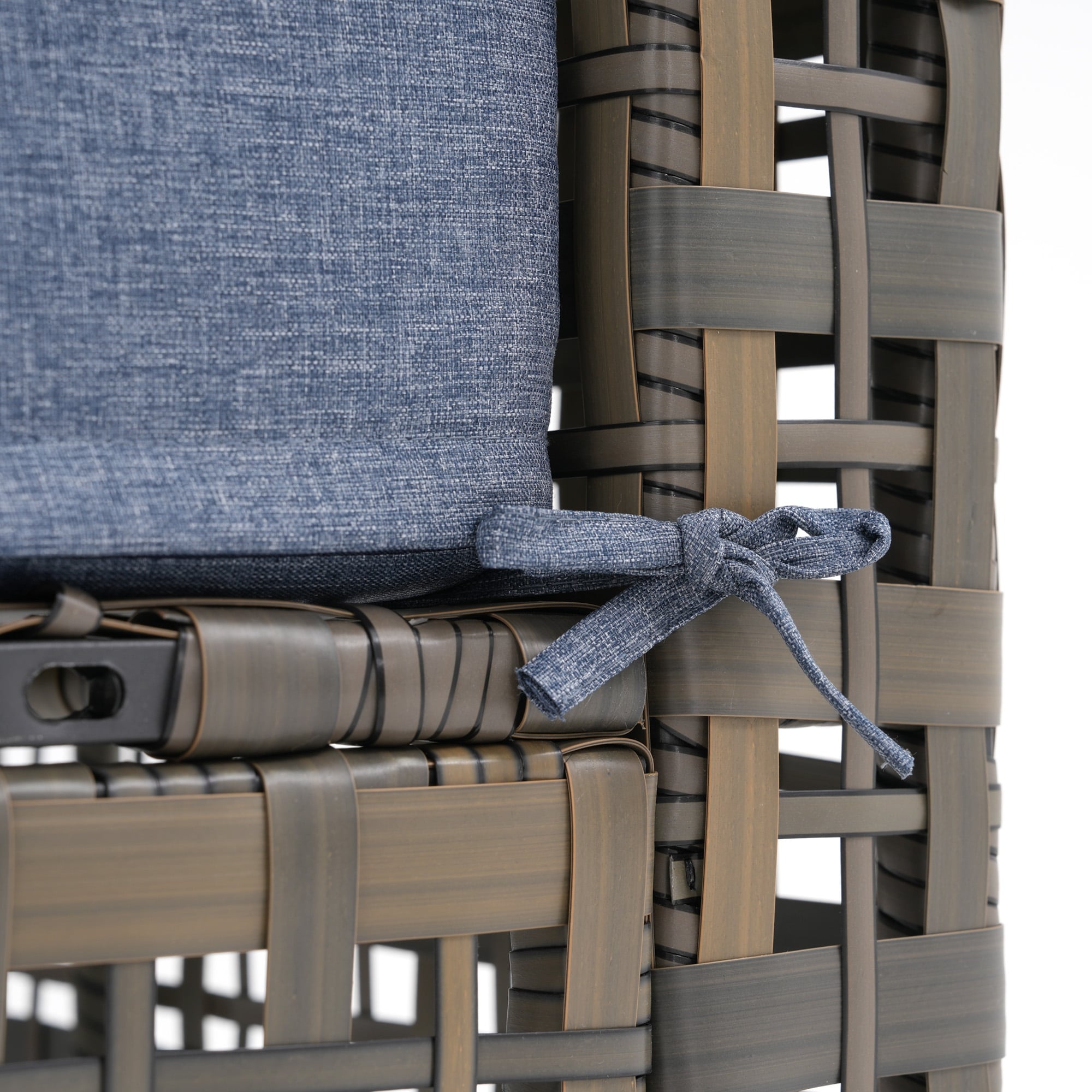 6-Personen-Gartensitzgruppe mit Kissen