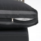 6-Personen-Gartensitzgruppe mit Kissen