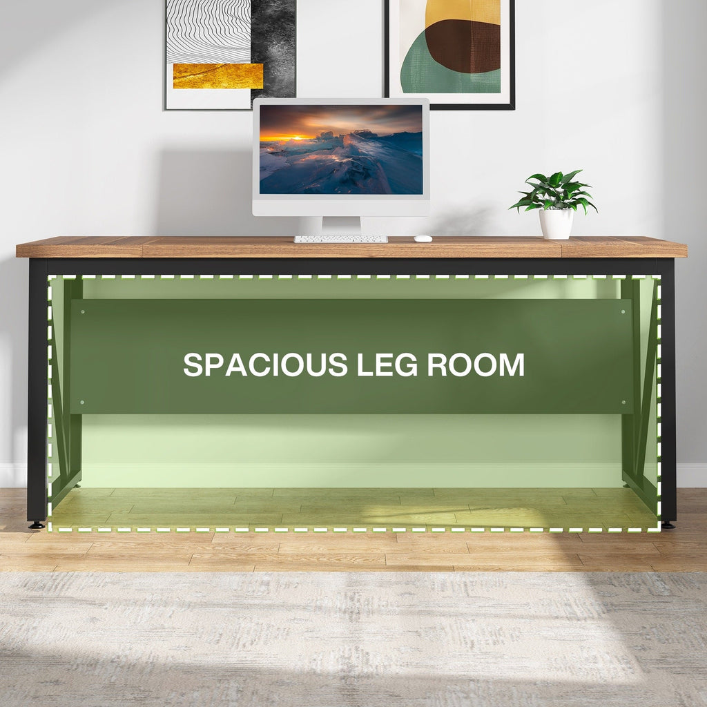 63-Zoll-L-förmiger Computertisch mit 47-Zoll-Aktenschrank, Schreibtisch-Set für das Homeoffice